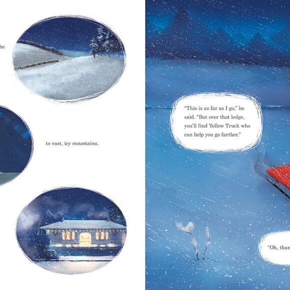 Little Red Sleigh: A Heartwarming Christmas Book (Little Heroes, Big Hearts) NEW - Picture 6 of 9